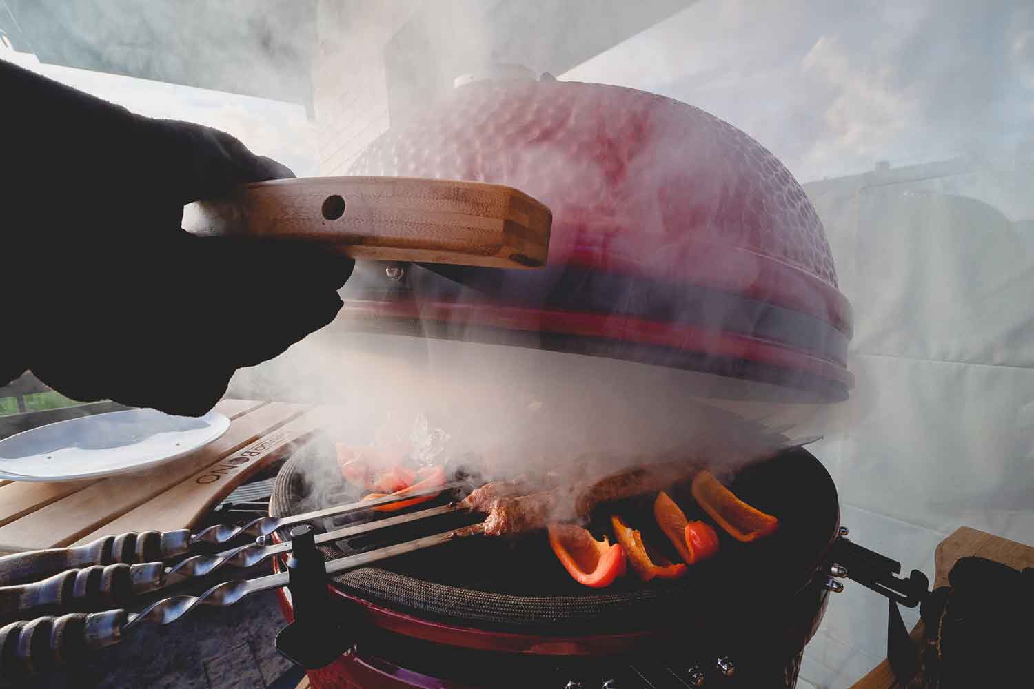 Bästa grillningen med en keramisk Kamado grill